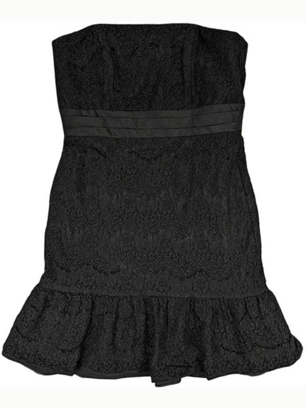 White House Black Market Dress Womens 8 Black Gothic Glamour‎ Dark Romance